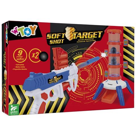 Pistola Con 9 Proiettili Soff E Bersaglio - Foto 2