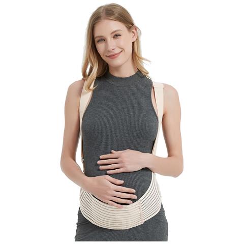 Fascia Di Supporto Per Gravidanza Avanzata - Sollievo Dolore Pelvico E Lombare Skin Color Xl - Foto 5