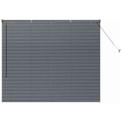 Tenda per Finestra con tende Grigio scuro Alluminio - Foto 1