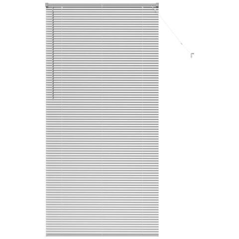 Tenda per Finestra con tende Manuale Argento Alluminio - Foto 1