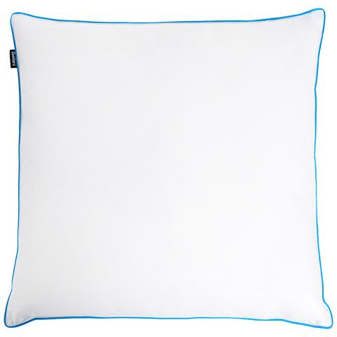 Guanciale Aneto Basso Piuma E Piumino D'anatra 80 X 80 Cm Bianco - Foto 2