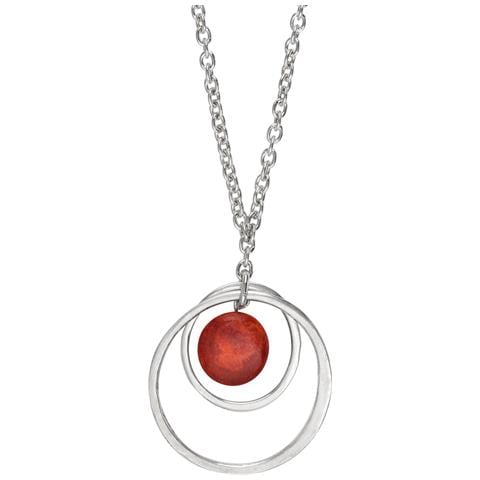 Collana Lunga Agatha Placcata Argento Redorbit - Foto 3