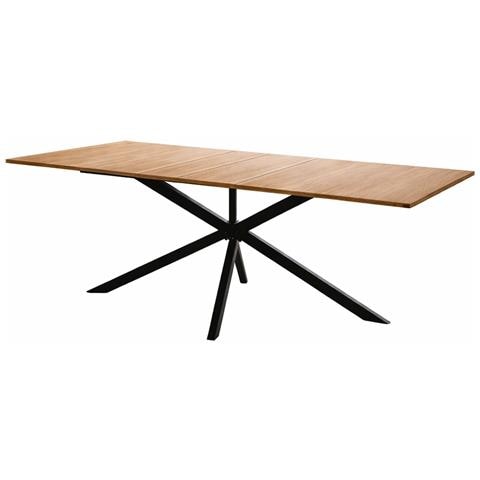 Bria Tavolo Estesibile Per 8-10 Persone Con Effetto Legno 235cm - Foto 1