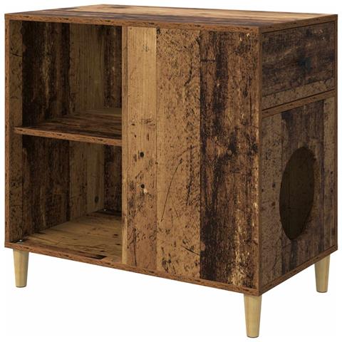 Casa per Gatti Legno vecchio 72 x 42.5 x 70 cm - Foto 1