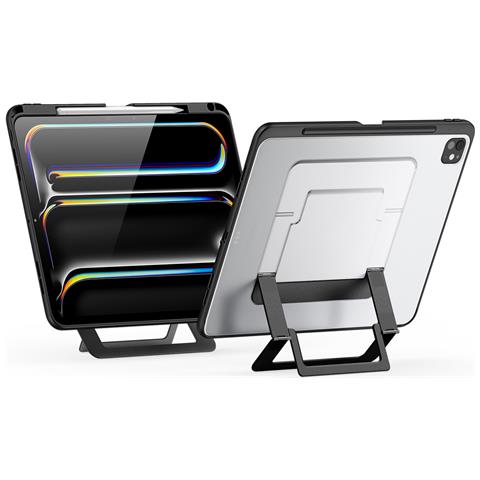 Cover per iPad Pro 11 (2025) - TPU+PC, Nero, Antiurto - Foto 4