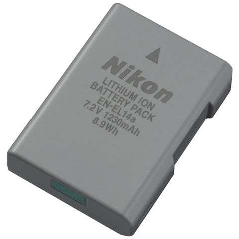 EN-EL14A Batteria Ricaricabile agli Ioni di Litio  - Foto 4