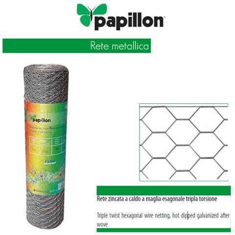 Rete zincata a caldo a maglia esagonale tripla torsione 1x25 Mt 20x2 N - Foto 3