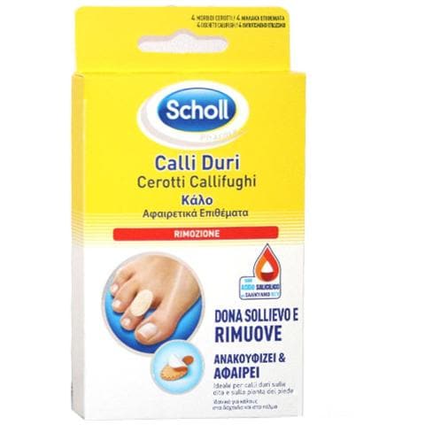 Dr. scholl Calli Duri Cerotti Callifughi 4pz - Foto 1