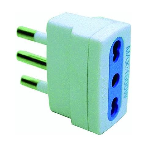 Adattatore Singolo - Spina 2p T 10a - Foto 1