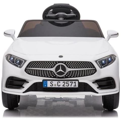 Auto Elettrica Per Bambini Mercedes Cls 350 Amg Bianca Con Telecomando 12v Ing Mp3, Usb E Led - Foto 4