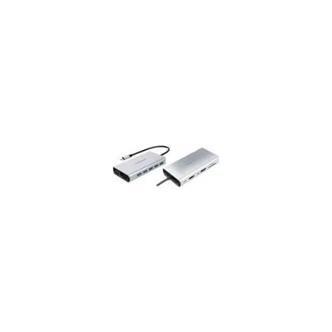 Docking Station Universale per Notebook MD-C317 5x USB 3.0 / 2x HDMI / 1x RJ-45 Alluminio + Power Delivery 100W - Foto 2