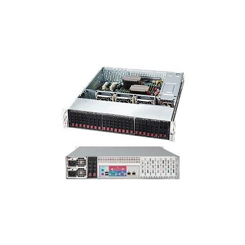 CSE-216BE1C-R920LPB, AMD, DDR4-SDRAM, 6, 35 cm (2.5") , 2U, Argento, 920W - Foto 1