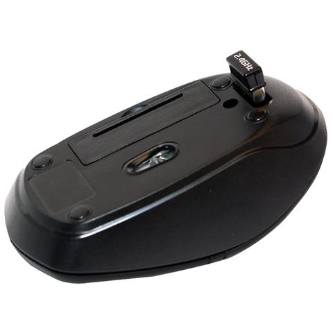 Mouse ID0114 RF Wireless Ottico 3 Tasti 1200 DPI Colore Nero - Foto 2