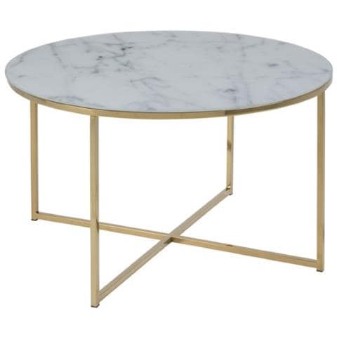 Tavolino Rotondo Alisma Oro / Marabl E - Foto 1