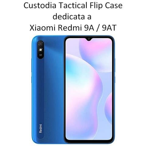 Tactical Custodia Originale Field Notes Pro Flip Case Per Xiaomi Redmi 9a - 9at Black - Foto 2
