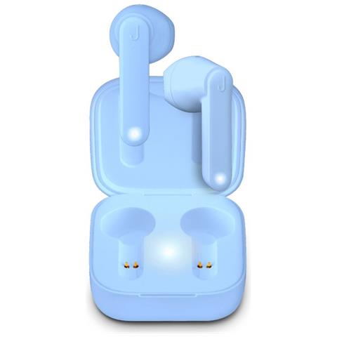 TEJZEARTWSHIHATBTA cuffia e auricolare Wireless In-ear MUSICA Bluetooth Blu - Foto 1