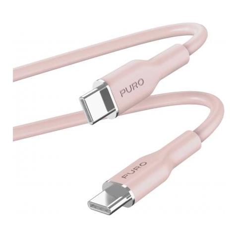 Cavo Usb 1,5 M Usb 3.2 Gen 1 (3.1 Gen 1) Usb C Rosa - Foto 1
