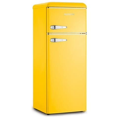 Frigorifero Doppia Porta Anni 50 KS9953 Classe Energetica E Colore Giallo - Foto 1