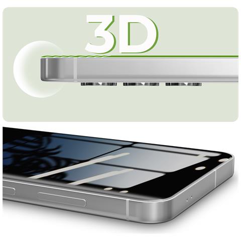 Pellicola Schermo Integrale Per Galaxy A35 5g Flessibile Incurvata 3d, Nero - Foto 2