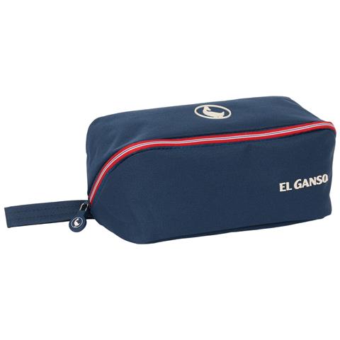 Astuccio Scuola Classic Blu Marino 22 X 10 X 10 Cm - Foto 1