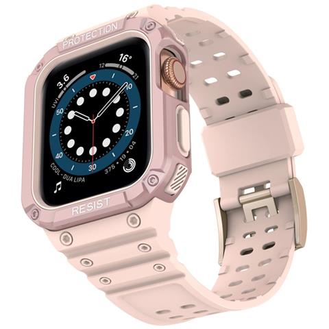 Cinturino Per Apple Watch 38/40/41mm In Tpu Integral Ultimate, Rosa - Foto 1