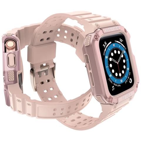 Cinturino Per Apple Watch 38/40/41mm In Tpu Integral Ultimate, Rosa - Foto 2