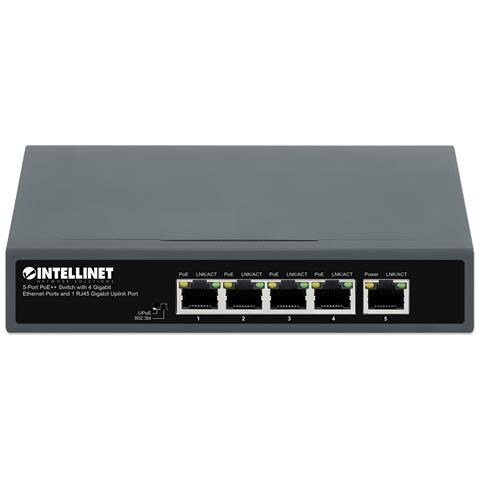 562010 switch di rete Non gestito Gigabit Ethernet (10/100/1000) Supporto Power over Ethernet (PoE) Nero - Foto 2