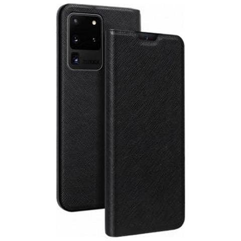 Custodia Per Galaxy S20 Ultra Folio Con Portacarte E Supporto Video, Nero - Foto 2