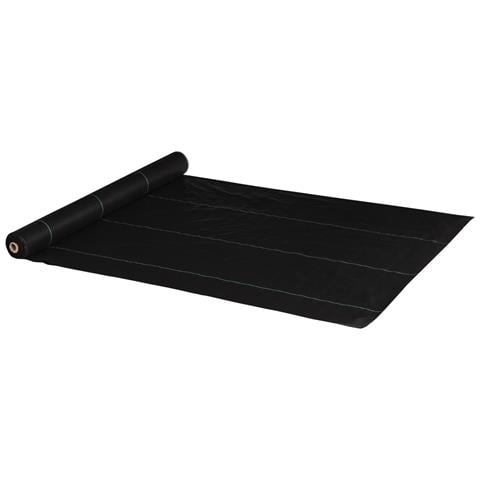 Telo Per Pacciamatura 2x25 M Per Orto, Serra E Giardino, Drenante E Traspirante, Nero - Foto 1