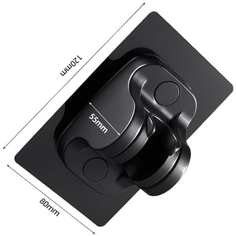 Supporto Per Soffione Doccia Regolabile Senza Foratura - Foto 2