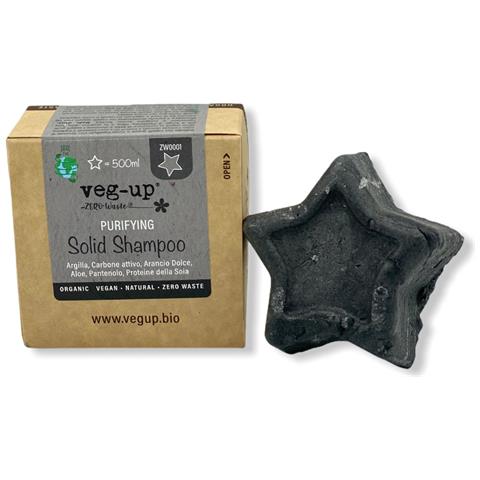 Shampoo Solido Purifying 55 G Capelli Grassi Organic Vegan - Foto 1