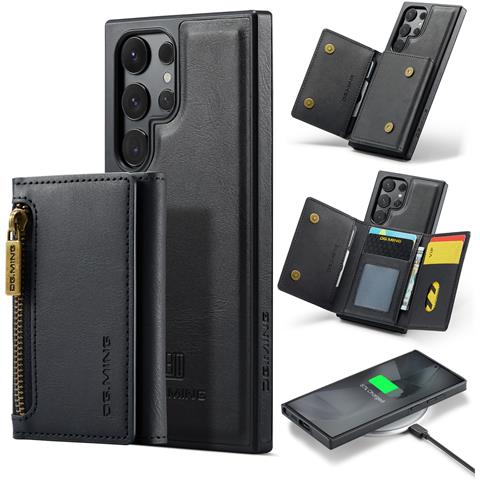 Custodia Samsung S24 Fe, Custodia Portafoglio Magnetica Con Porta Carte - Foto 2