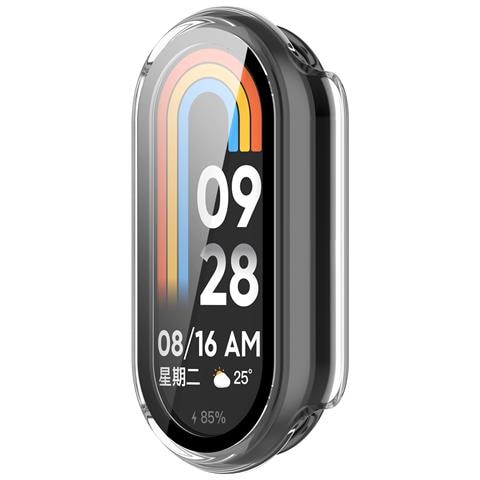 Custodia Xiaomi Mi Band 9/9 Nfc Con Protezione Dello Schermo In Vetro Temperato Transparent - Foto 1