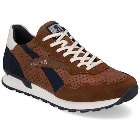 Causal Sneakers Pelle Scarpe Uomo Marrone Eu 42, U0302-24 - Foto 1