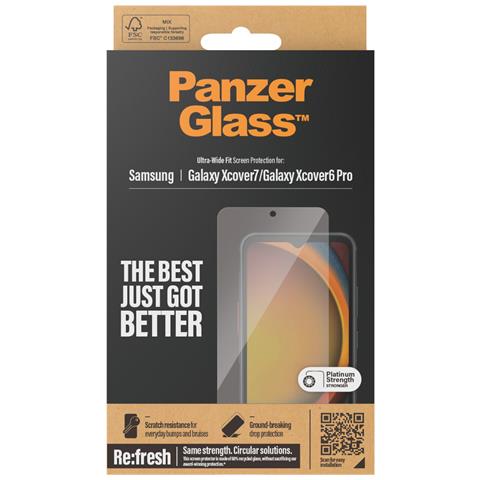 PANZER GLASS Pellicola proteggischermo trasparente Samsung 1 pz - Foto 4