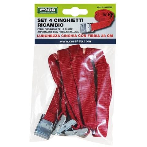 Set 4 Cinghietti Fissaggio Ruote Bici - Foto 3