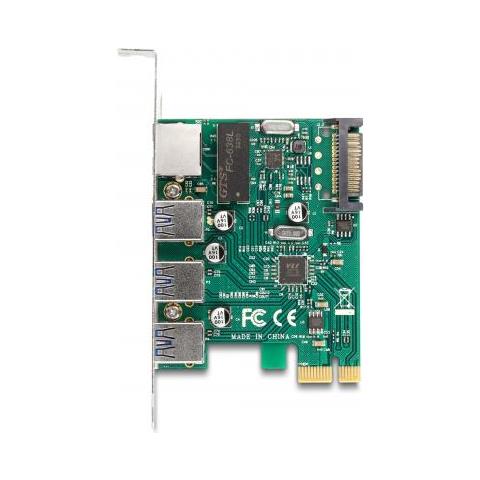 90105 Scheda Di Interfaccia E Adattatore Interno Rj-45, Usb 3.2 Gen 1 (3.1 Gen 1) - Foto 3