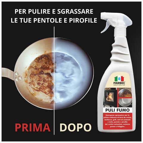 Pulifumo® 750mlx6pz Detergente Spray Sgrassatore Forte Per Pulizia Ordinaria Di Forni, Barbecue, Stufe E Pirofile - Foto 2