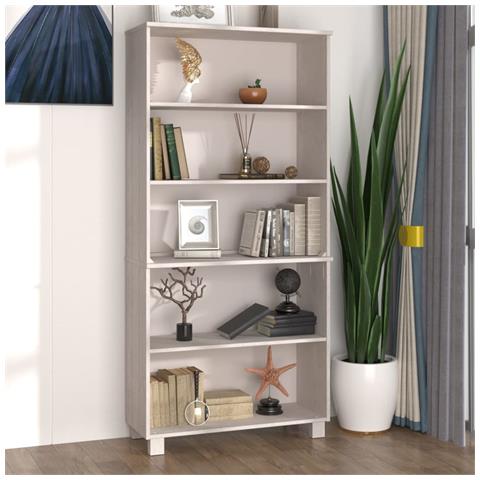 Credenza Hamar In Legno Massello Di Pino Bianca - Foto 7