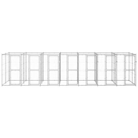 Lusso Casadino - Gabbia Per Cani Da Esterno In Acciaio Zincato 16,94 M² - Foto 1