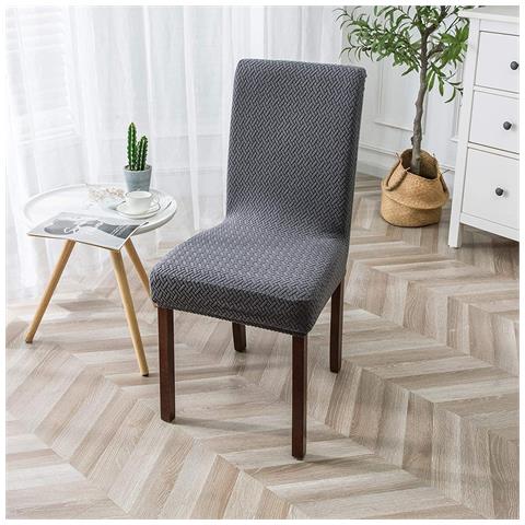 Set Di Coprisedie Elasticizzati Darkgrey - Foto 1