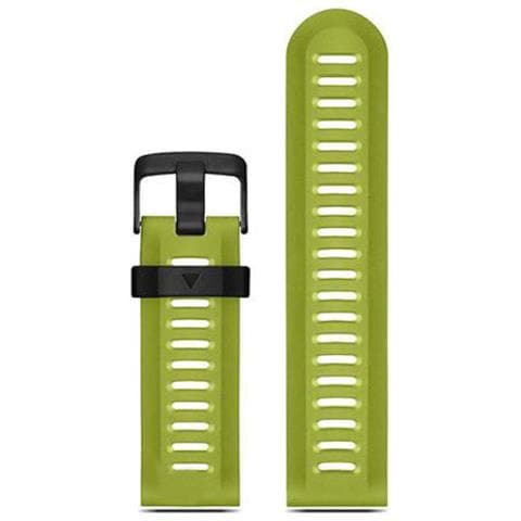 Bracciale Per Garmin Fenix 3 Hr / 6x Gps / 5x Sapphire /descent Mk1 Greenyellow - Foto 2