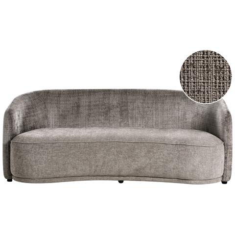 3 Posti Roset Tessuto Marrone - Foto 2