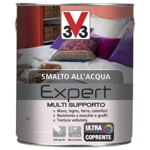 Smalto All'acqua Expert Multisupporto Nero 2,5l - Foto 1