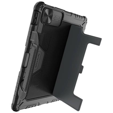 Custodia Con Tastiera Retroilluminata Per Ipad Air / Pro 11” Antiurto Con Touchpad, Nero - Foto 2