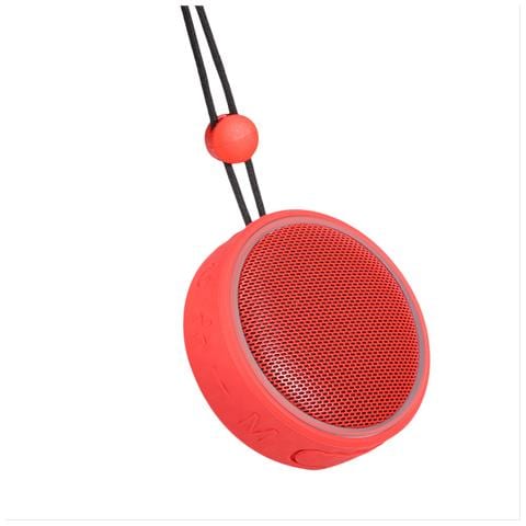 Altoparlante Bluetooth Portatile Con Cordino Fm0208 Con Aspirazione Magnetica Red - Foto 1
