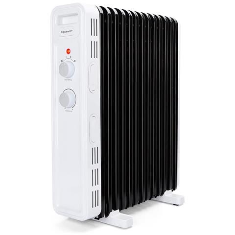 Luke – Radiatore Ad Olio 2300w Con 11 Elementi Termostato Regolabile E 3 Livelli Di Calore - Foto 1