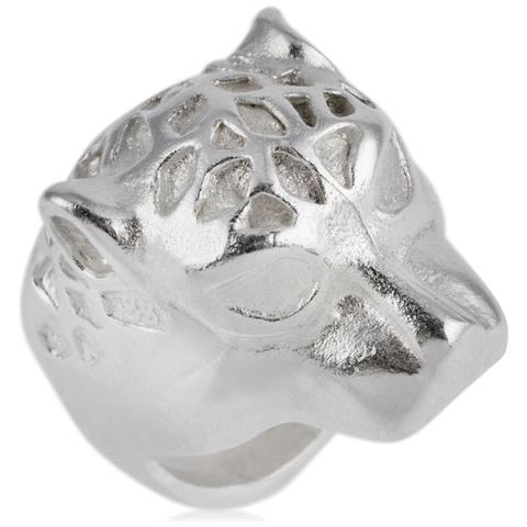 Anello In Argento Sterling 925 Placcato Zama ""tiger G"" Misura 16 - Foto 1