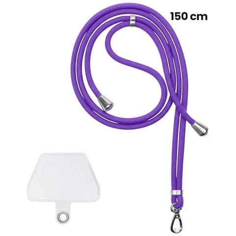 Collarino Da 150 Cm Per Smartphone In Nylon Con Fissaggio Universale - Foto 2