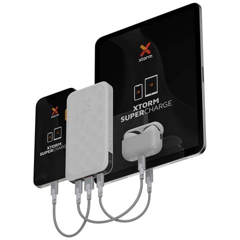 Batteria Esterna 10000 Mah 20 W Usb-c Ricarica Rapida, Bianco - Foto 2